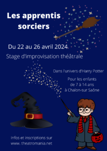 Stage d'improvisation théâtrale enfants chalon sur saone